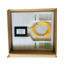 Real Productor de ABS Box 1 * 4 con Sc / APC Connector PLC Splitter